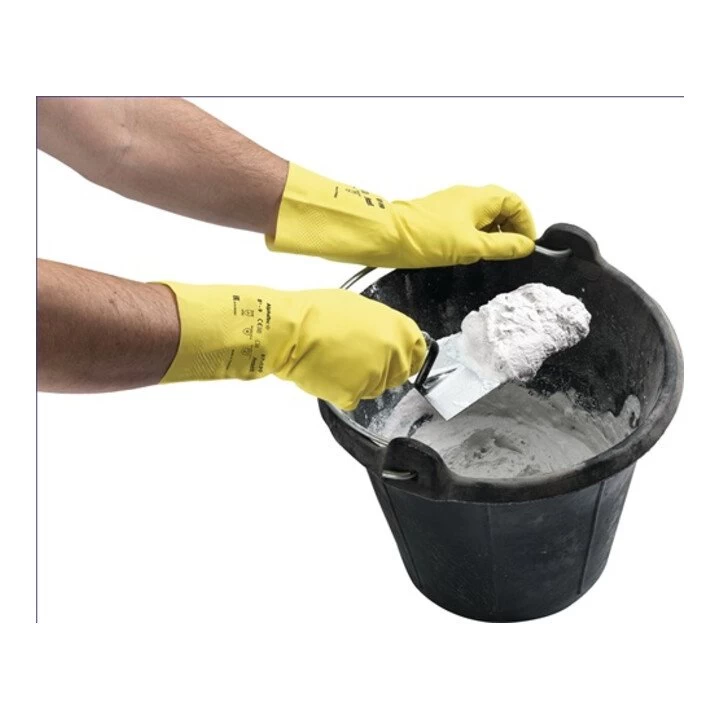 Ansell Handschuhe EN420 Kat.I Econohands Plus 87-190 Gr. 9,5-10 Baumwollvelours M.Latex 1 Ansell Handschuhe EN420 Kat.I Econohands Plus 87-190 Gr. 9,5-10 Baumwollvelours M.Latex