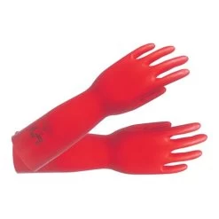 Ansell Handschuhe EN388/374 Kat. III Sol-Vex 37-900 Nitril Velourisiert Rot