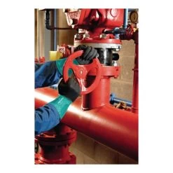 Ansell Handschuhe EN388/374 Kat. III AlphaTec 58-270 Nylon Mit Nitril Schwarz