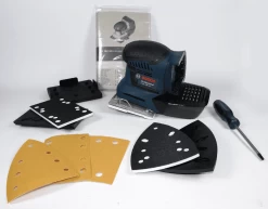 Bosch Akku Schwingschleifer GSS 18V-10 Solo Version Ohne Akkus Ohne Ladegerät Ohne L-Boxx 06019D0201