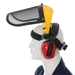 Silverline Forsthelm-Kombination