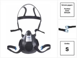 Dräger X-plore 3500 S Atemschutz Maske Halbmaske Für Bajonettfilter Größe S - Ohne Filter