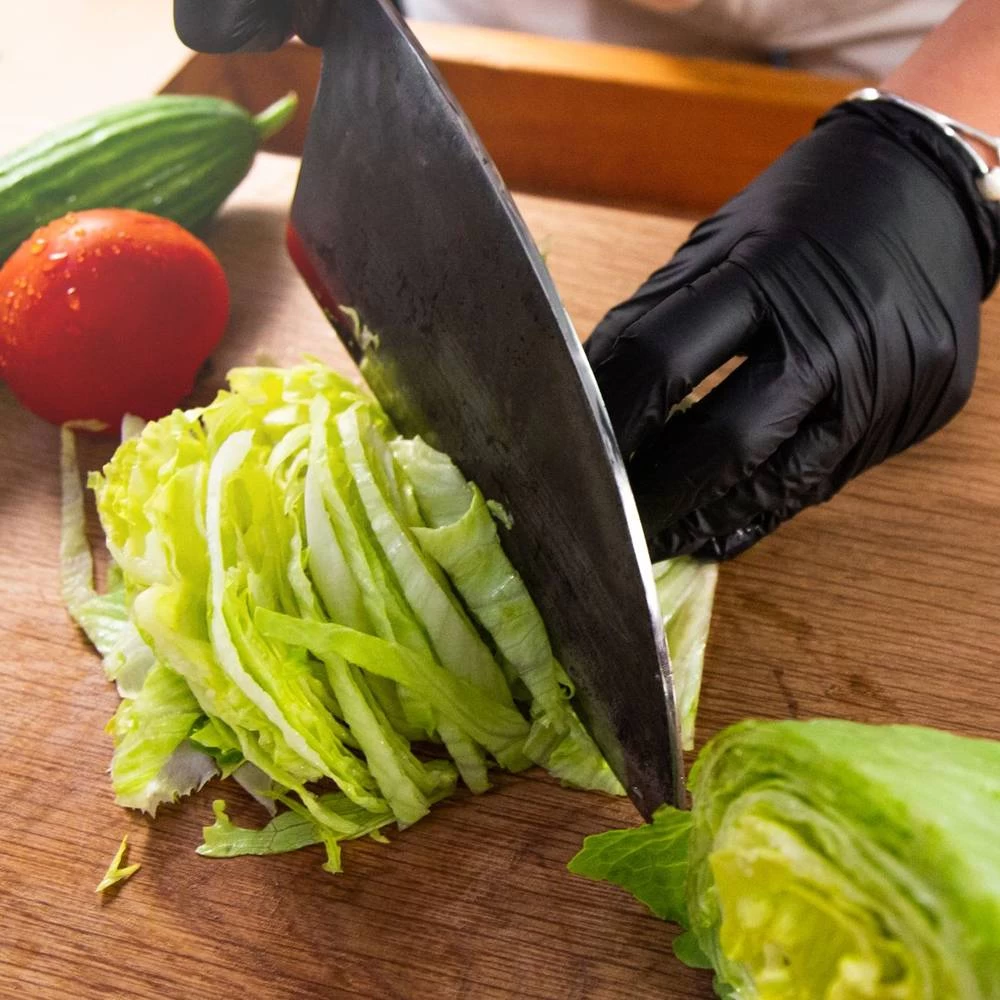 Nitril Einweg Handschuhe Schwarz / Black 100 Stück Größe XL / Extra Large - Nicht Steril 2 Nitril Einweg Handschuhe Schwarz / Black 100 Stück Größe XL / Extra Large - Nicht Steril – Bild 2