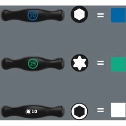 Wera Schraubendrehersatz Quergriff Hex-Plus Mit Haltefunktion 7-teilig -Es ist das That-Tools-Gefühl. 370550 2110 11