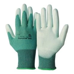 Schnittschutzhandschuhe DumoCut 655 Gr.8 Grün-blau/weiß EN 388 PSA II 10 PA