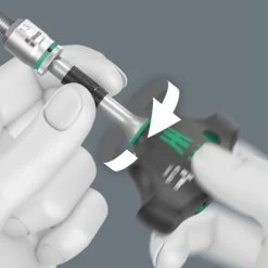 Wera Quergriff-Adapterschraubendreher 411 A RA Mit Ratschenfunktion -Es ist das That-Tools-Gefühl. 4013288222817 2110 AI 03