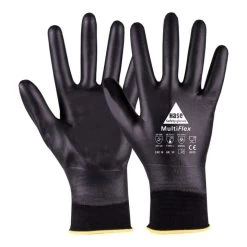 Hase Multiflex Chemikalienschutzhandschuh Typ C Aus Nylon/PU Größe 9