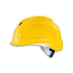 Uvex Schutzhelm Uvex Pheos, Größe 52 Cm - 61 Cm, Gelb, Kurzer Schirm