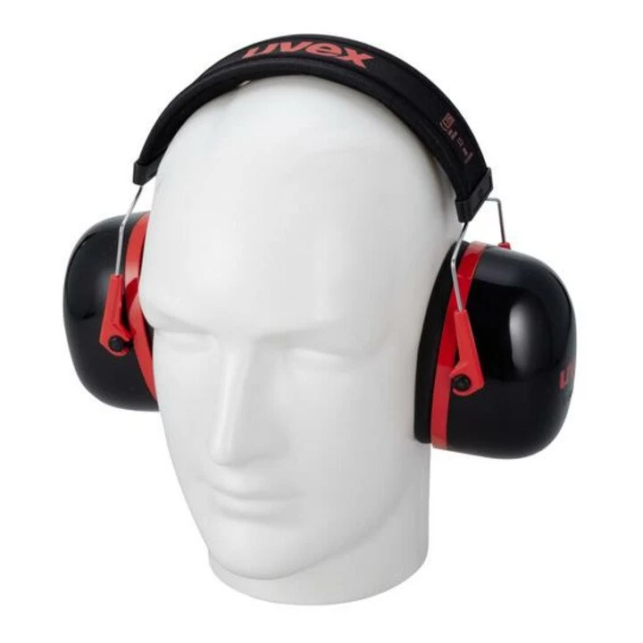 Uvex Kapselgehörschutz Uvex K3, Schwarz, Rot, SNR 33 DB, Größe S, M, L 4 Uvex Kapselgehörschutz Uvex K3, Schwarz, Rot, SNR 33 DB, Größe S, M, L – Bild 4