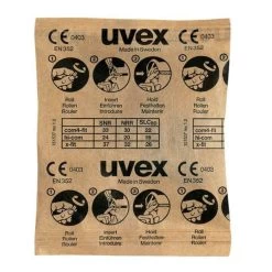 Uvex Gehörschutzstöpsel Uvex X-fit, Grün, SNR 37 DB, Größe M