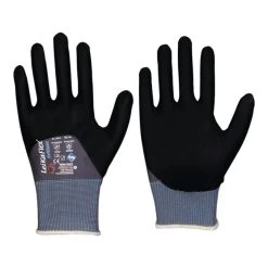 Handschuhe LeikaFlex® Brilliant Gr.11 Grau/schwarz PSA II 12 PA LEIPOLD