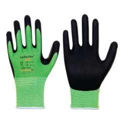 Handschuhe LeikaFlex® Cool Gr.9 Grün/schwarz EN 388/EN 420 PSA II 12 PA LEIPOLD