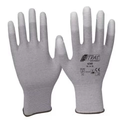 Handschuhe Gr.11 Grau/weiß EN 388,EN 16350 PSA II