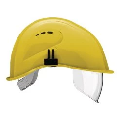 Voss Schutzhelm VisorLight Schwefelgelb PE EN 397 10 Helme Im Krt.