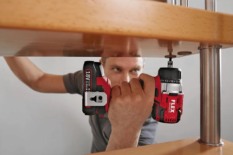 FLEX PACK Akku Bohrschrauber Handkreissäge Schlagschrauber 1/2" 3x Akku LG + Tasche 18 FLEX PACK Akku Bohrschrauber Handkreissäge Schlagschrauber 1/2" 3x Akku LG + Tasche – Bild 18