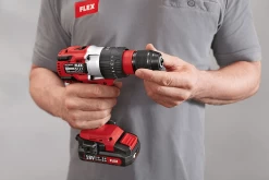 FLEX Akku Schlagbohrschrauber PD 2G 18.0 EC Ohne Akkus Ohne LG Karton 491.233 -Es ist das That-Tools-Gefühl. 447501a 1