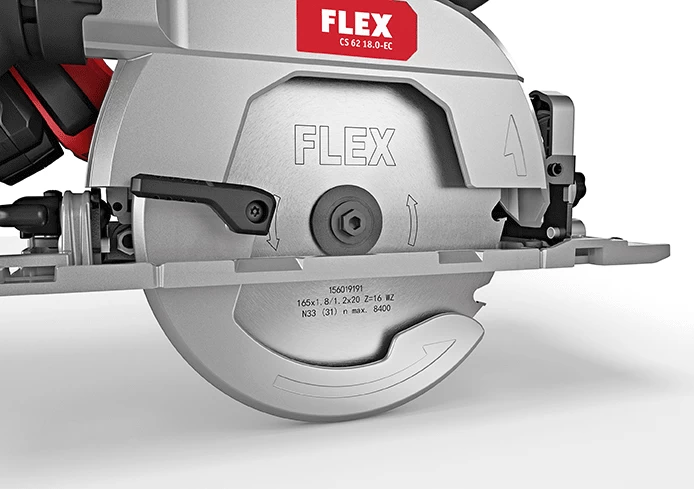 FLEX Akku Handkreissäge CS 62 18.0-EC 5.0 Set 454028 2x Akku LG LBOXX 4 FLEX Akku Handkreissäge CS 62 18.0-EC 5.0 Set 454028 2x Akku LG LBOXX – Bild 4