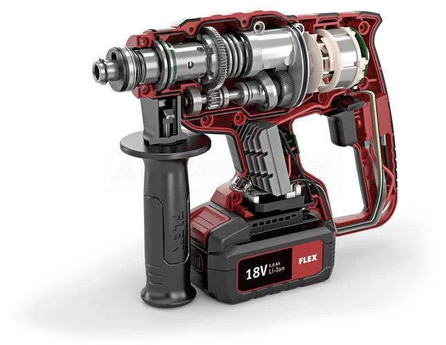 FLEX Akku Bohrhammer CHE 18 EC Set 461.768 2x Akkus 5Ah LG L-BOXX 18Volt 10 FLEX Akku Bohrhammer CHE 18 EC Set 461.768 2x Akkus 5Ah LG L-BOXX 18Volt – Bild 10