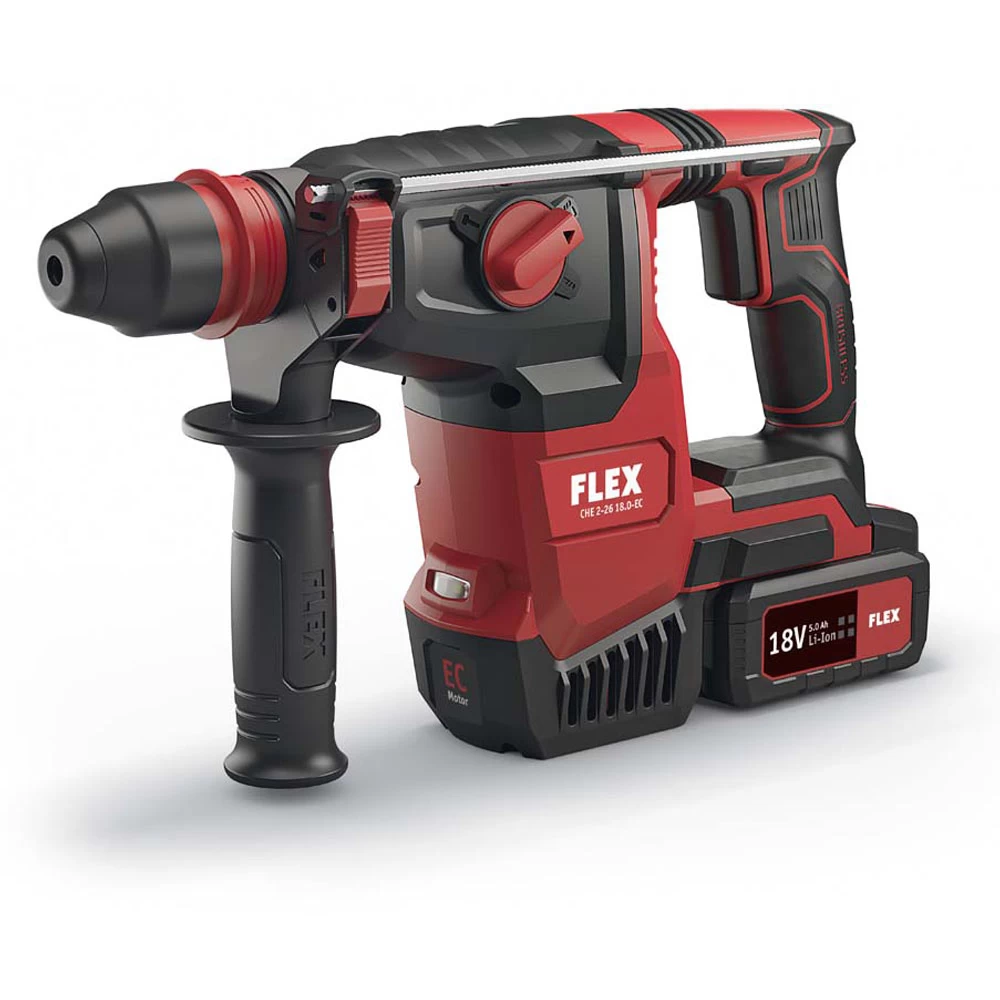 FLEX Akku Kombi Borhammer CHE 2 26 EC 18 Volt Ohne Akku LG Karton 491.314