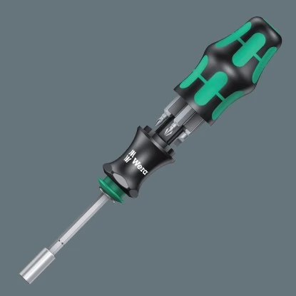 Wera Magazin-Schraubendreher Kraftform Kompakt 28 SB 6,3 Mm (1/4") 2 Wera Magazin-Schraubendreher Kraftform Kompakt 28 SB 6,3 Mm (1/4") – Bild 2