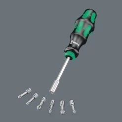 Wera Magazin-Schraubendreher Kraftform Kompakt 28 SB 6,3 Mm (1/4") 16 Wera Magazin-Schraubendreher Kraftform Kompakt 28 SB 6,3 Mm (1/4") -Es ist das That-Tools-Gefühl. 753912 07