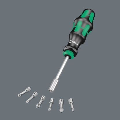 Wera Magazin-Schraubendreher Kraftform Kompakt 28 SB 6,3 Mm (1/4") 8 Wera Magazin-Schraubendreher Kraftform Kompakt 28 SB 6,3 Mm (1/4") – Bild 8