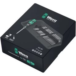 Wera Bit-Schraubendreher Kraftform Kompakt 60 17-teilig -Es ist das That-Tools-Gefühl. 753915 00