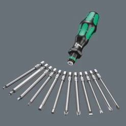 Wera Bit-Schraubendreher Kraftform Kompakt 60 17-teilig -Es ist das That-Tools-Gefühl. 753915 03