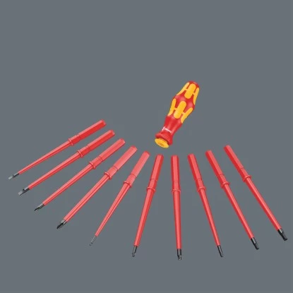 Wera Wechselklingen-Set Kraftform Kompakt VDE PH PZ Innen-TX 16-teilig 4 Wera Wechselklingen-Set Kraftform Kompakt VDE PH PZ Innen-TX 16-teilig – Bild 4