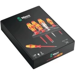 Wera Schraubendreher-Set 160 I Kraftform Plus 100 VDE 7-teilig -Es ist das That-Tools-Gefühl. 754001 00