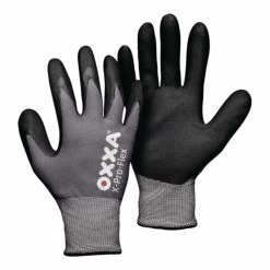 MAJESTIC Handschuhe X-PRO-FLEX Gr.9 Schwarz/grau EN 388 PSA II