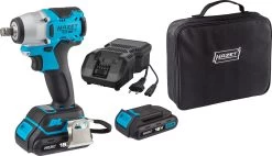 HAZET Mini Akku-Schlagschrauber-Satz 18 V 270 Nm Vierkant 12,5mm 1/2 Zoll 4-teilig 9212M-1/4