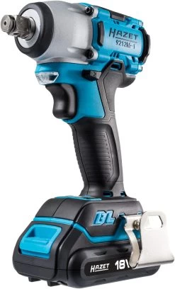 HAZET Mini Akku-Schlagschrauber-Satz 18 V 270 Nm Vierkant 12,5mm 1/2 Zoll 3-teilig 9212M-1 -Es ist das That-Tools-Gefühl. 9212m 23detail 234