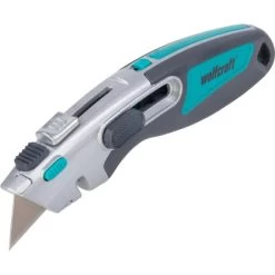 Wolfcraft Profi-Dual-Sicherheitsmesser Mit Trapezklinge