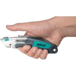Wolfcraft Profi-Dual-Sicherheitsmesser Mit Trapezklinge -Es ist das That-Tools-Gefühl. 953025 4275 11