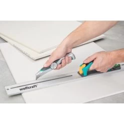 Wolfcraft Profi-Trapezklingen-Messer Mit Feststehklinge -Es ist das That-Tools-Gefühl. 953026 4275 5