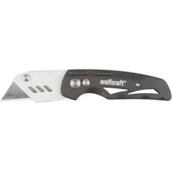 Wolfcraft Freizeitmesser Mit Klappbarer Trapezklinge 16 Wolfcraft Freizeitmesser Mit Klappbarer Trapezklinge -Es ist das That-Tools-Gefühl. 953063 4275 9