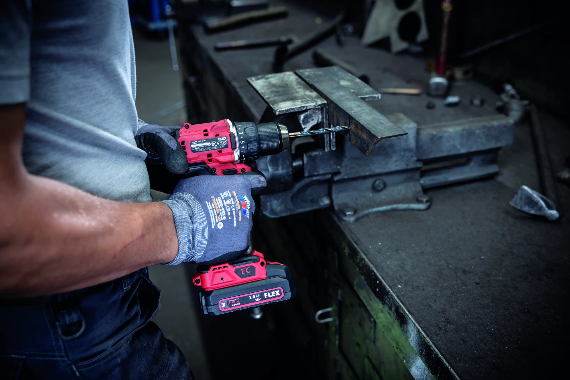 FLEX 18 V Akku-Bohrschrauber DD 2G 18.0-EC LD C Solo Im Karton 15 FLEX 18 V Akku-Bohrschrauber DD 2G 18.0-EC LD C Solo Im Karton – Bild 15