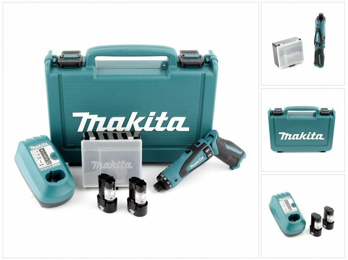 Makita DF010DSE 7.2 V Akku-Knickschrauber DF010DSE 1.0 Ah - Jetzt DF012DSE 1 Makita DF010DSE 7.2 V Akku-Knickschrauber DF010DSE 1.0 Ah - Jetzt DF012DSE