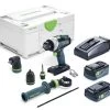 Festool Akku-Bohrschrauber TDC 18/4 5,2/4,0 I-Set QUADRIVE - 577243 - JETZT 577612