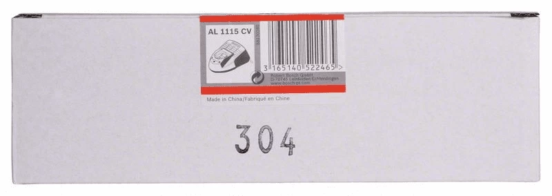 Bosch Standardladegerät Li-Ion AL 1115 CV 1,5 A 230 V EU 2607225514 1 Bosch Standardladegerät Li-Ion AL 1115 CV 1,5 A 230 V EU 2607225514