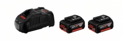 Bosch Akku Starter-Set: 2 X GBA 18 Volt 5,0 Ah Und GAL 1880 CV 1600A00B8J