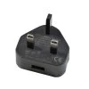 SCANGRIP Ladegerät UK, 5V, 1A, Schwarz, Mit UK Stecker Und Inkl. USB - 03.5352