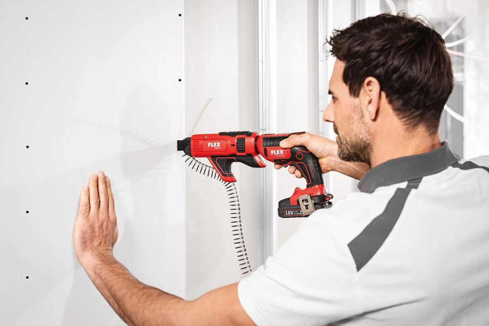 FLEX Akku Trockenbauschrauber DW 45 18 EC M 2.5 Set 466824 466.824 L BOXX Akkus LG 11 FLEX Akku Trockenbauschrauber DW 45 18 EC M 2.5 Set 466824 466.824 L BOXX Akkus LG – Bild 11