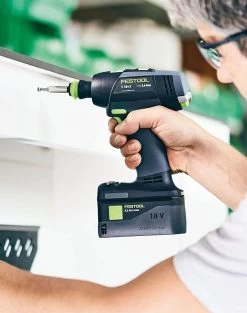 Festool AKKUSCHRAUBER T 18+3 LI-BASIC 574763 Ohne Akkus Ohne Ladegerät Jetzt 576448 -Es ist das That-Tools-Gefühl. down bs t18 574758 a 14b