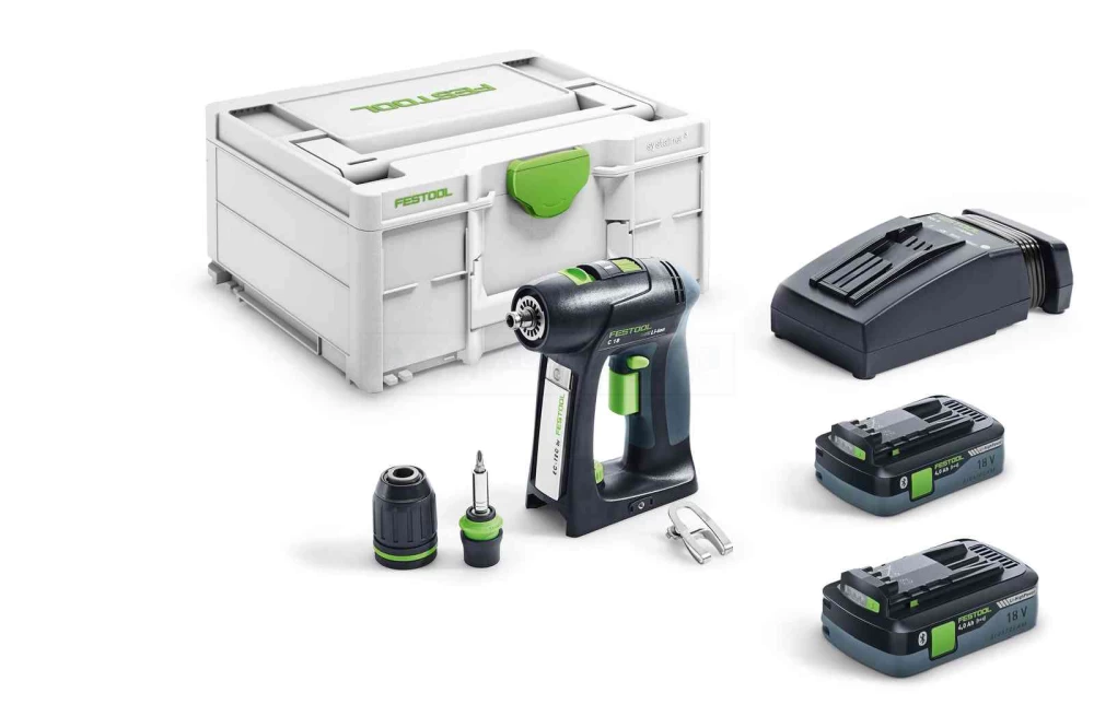 Festool Akku-Bohrschrauber C 18 HPC 4,0 I-Plus - 576435 1 Festool Akku-Bohrschrauber C 18 HPC 4,0 I-Plus - 576435