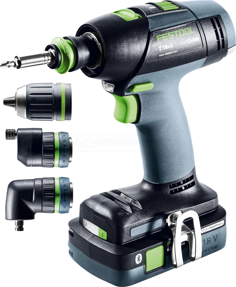 Festool Akku-Bohrschrauber T 18+3 HPC 4,0 I-Set - 576989 2 Festool Akku-Bohrschrauber T 18+3 HPC 4,0 I-Set - 576989 – Bild 2