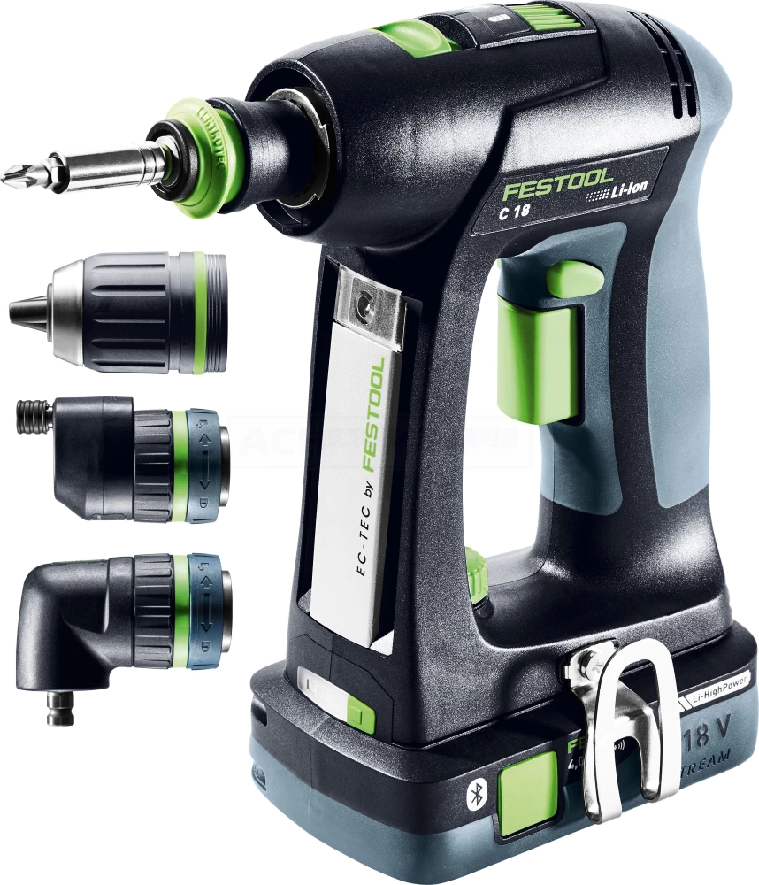 Festool Akku-Bohrschrauber C 18 HPC 4,0 I-Set - 576992 2 Festool Akku-Bohrschrauber C 18 HPC 4,0 I-Set - 576992 – Bild 2