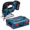 Bosch Akku Stichsäge GST 18 V-LI B Solo Version L-BOXX Mit Bügelgriff 06015A6101