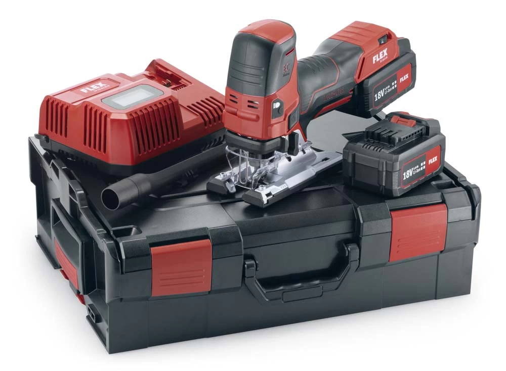 FLEX Akku Stichsäge 18 Volt JS 18 EC 5.0 Set 2x Akkus LG L-BOXX 489.778 15 FLEX Akku Stichsäge 18 Volt JS 18 EC 5.0 Set 2x Akkus LG L-BOXX 489.778 – Bild 15